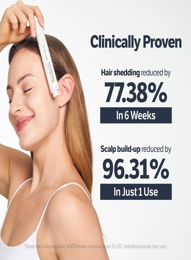 SUNGBOON EDITOR Deep Collagen Retinol Scalp Serum |Roll-On Hair Growth&Thickening Serum |Dry, Itchy Scalp Treatment |Caffeine +Biotin +Rosemary |Korean Hair Care,0.5 fl oz - Image 5